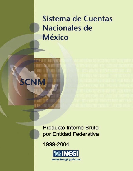 Portada de Sistema de cuentas nacionales de México